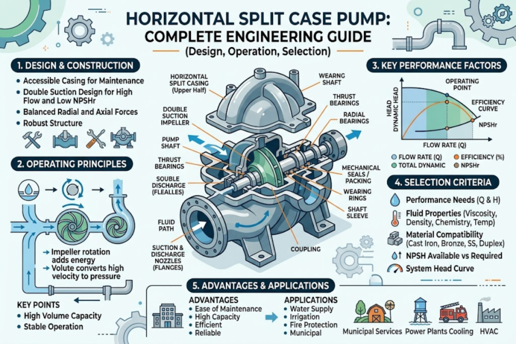 How Many Split Case Design Example Horizontal Split Case Pump: Complete Engineering Guide to Design ...