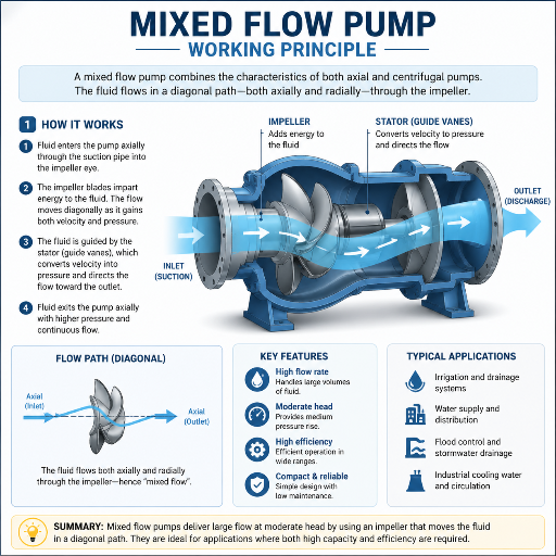 FAQ: Mixed Flow Pump Working Principle
