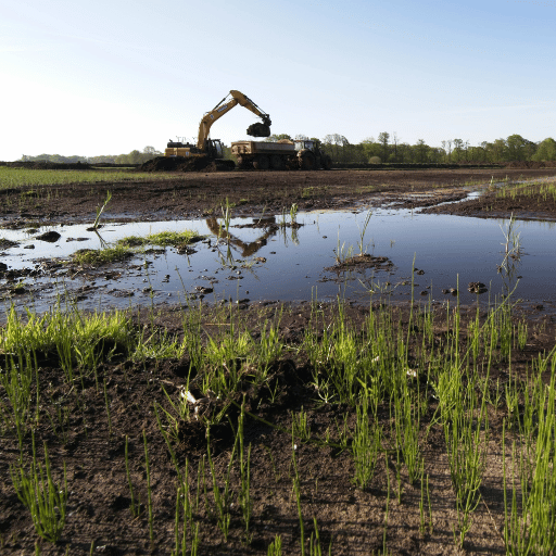 Land Reclamation Pump Application