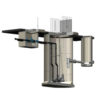 Prefabricated Packaged Sewage Lift Station
