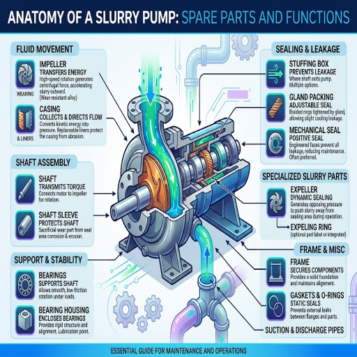 Anatomy of a Slurry Pump — Every Spare Part and Its Function