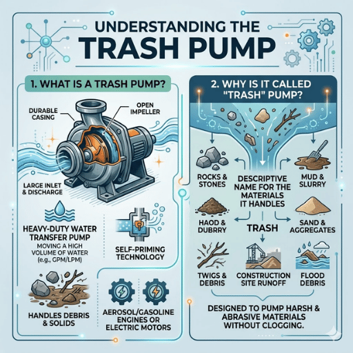 What Is a Trash Pump (And Why It Is Called That)