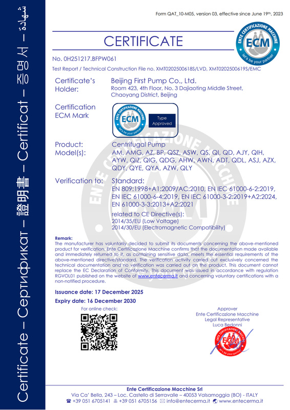 CE Certificate