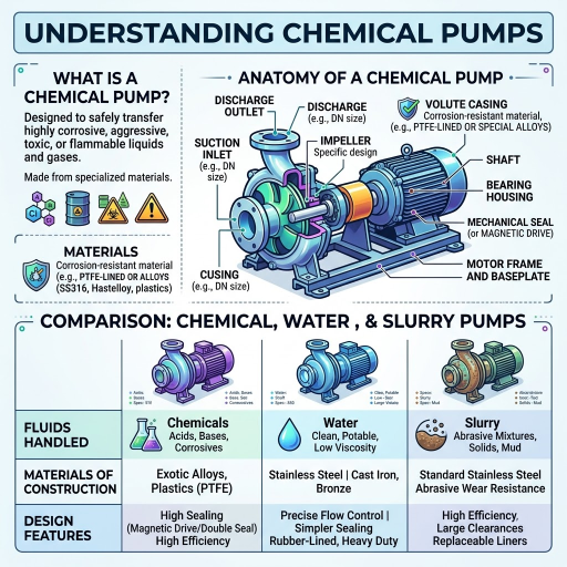What Is a Chemical Pump? Definitions, Anatomy, and How It Differs from Water and Slurry Pumps