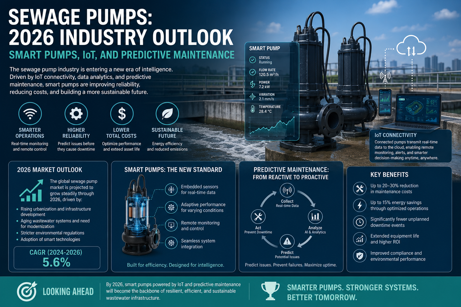 2026 Industry Outlook — Smart Pumps, IoT, and Predictive Maintenance