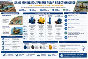 Sand Mining Equipment Pump Selection Guide for Open-Pit & River Operations