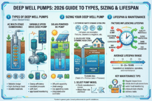 Deep Well Pumps 2026 Guide to Types, Sizing & Lifespan