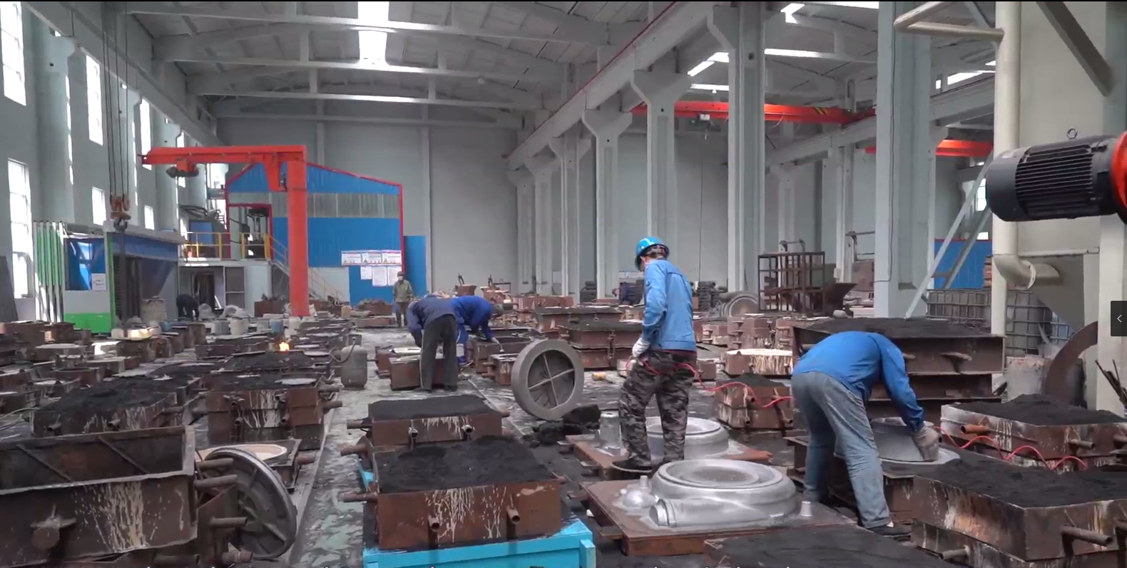 Advanced Industrial Pump Factory View 3
