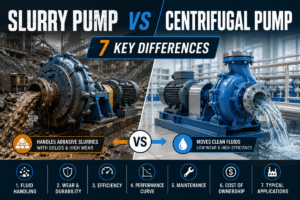 Slurry Pump vs Centrifugal Pump: 7 Key Differences
