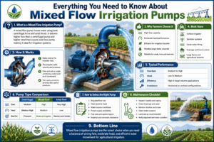 Everything You Need to Know About Mixed Flow Irrigation Pumps
