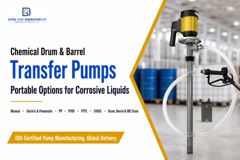 Chemical Drum & Barrel Transfer Pump Guide (2026)