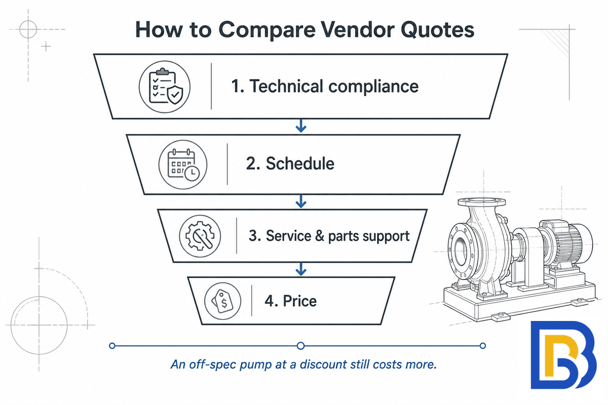 How to Compare Vendor Quotes Once They Come Back — BBP