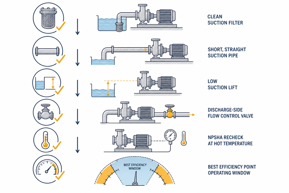 How to Prevent and Fix Pump Cavitation, Step-by-Step — BBP
