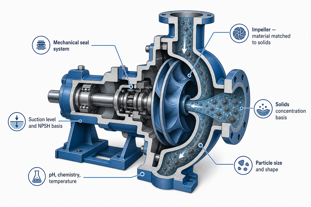Match Solids, Materials, Suction and Sealing to the Duty — BBP