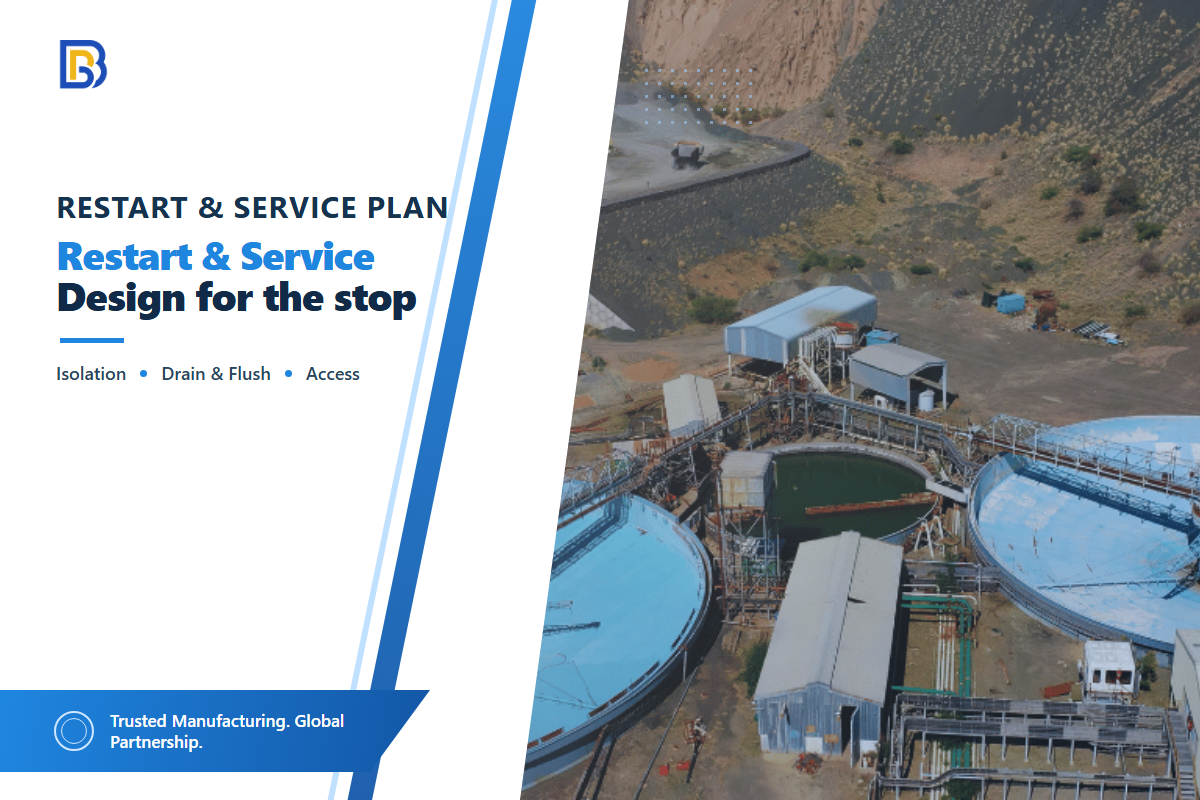 Plan Restart, Flushing, Controls and Service Access — BBP