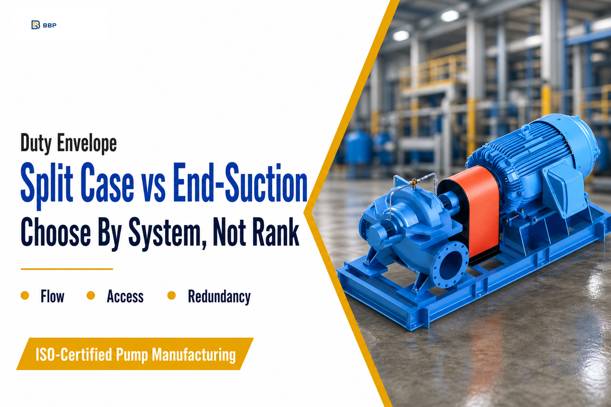 Split case vs. end-suction pumps: a conditional decision, not a ranking - BBP
