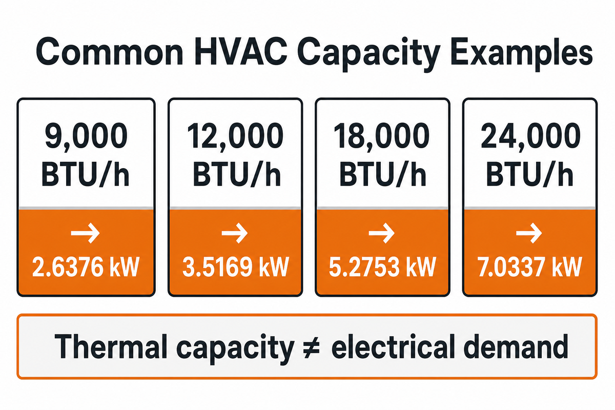Common HVAC Capacity Worked Examples — BBP Manufacturing Co., Ltd.