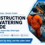 Centrifugal Trash Pump Construction Dewatering Guide