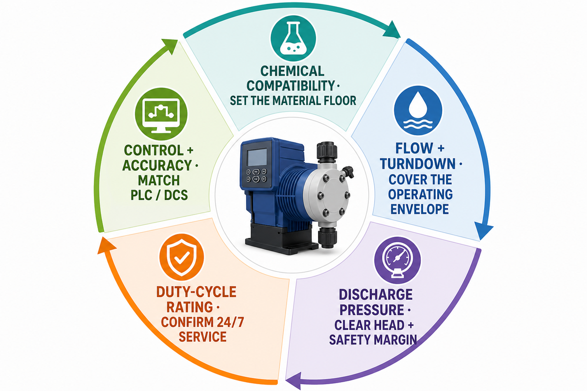 5 Selection Criteria for a 24/7 Chemical Dosing Pump — BBP