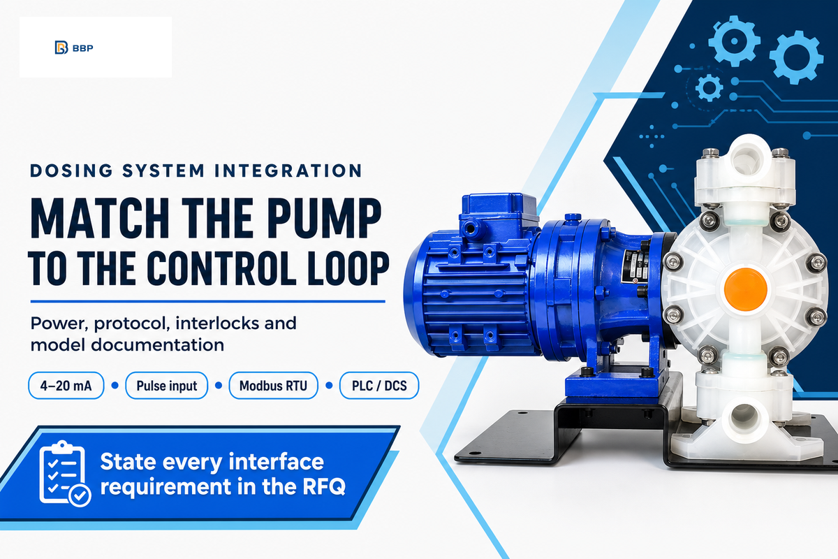 Dosing System Integration Requirements: Power, Controls, and PLC/DCS Compatibility — BBP