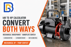 kW to HP Calculator: Formula, Chart & 1.341 Factor