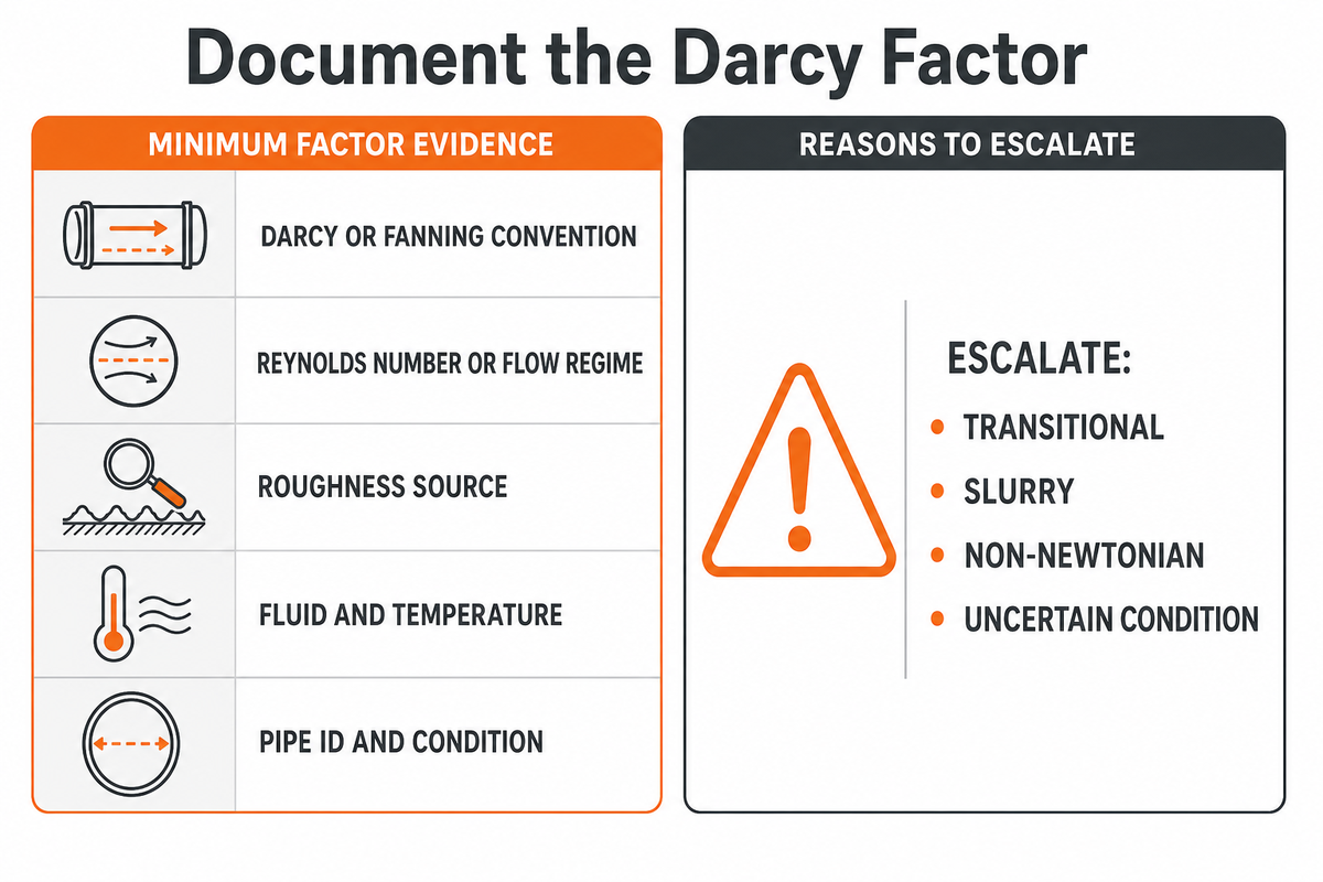 Choosing and Documenting the Darcy Friction Factor — BBP Manufacturing Co., Ltd.