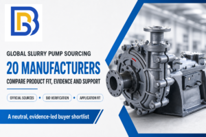Top 20 Slurry Pump Manufacturers in the World (2026)