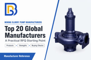 Top 20 Mining Slurry Pump Manufacturers: 2026 Guide