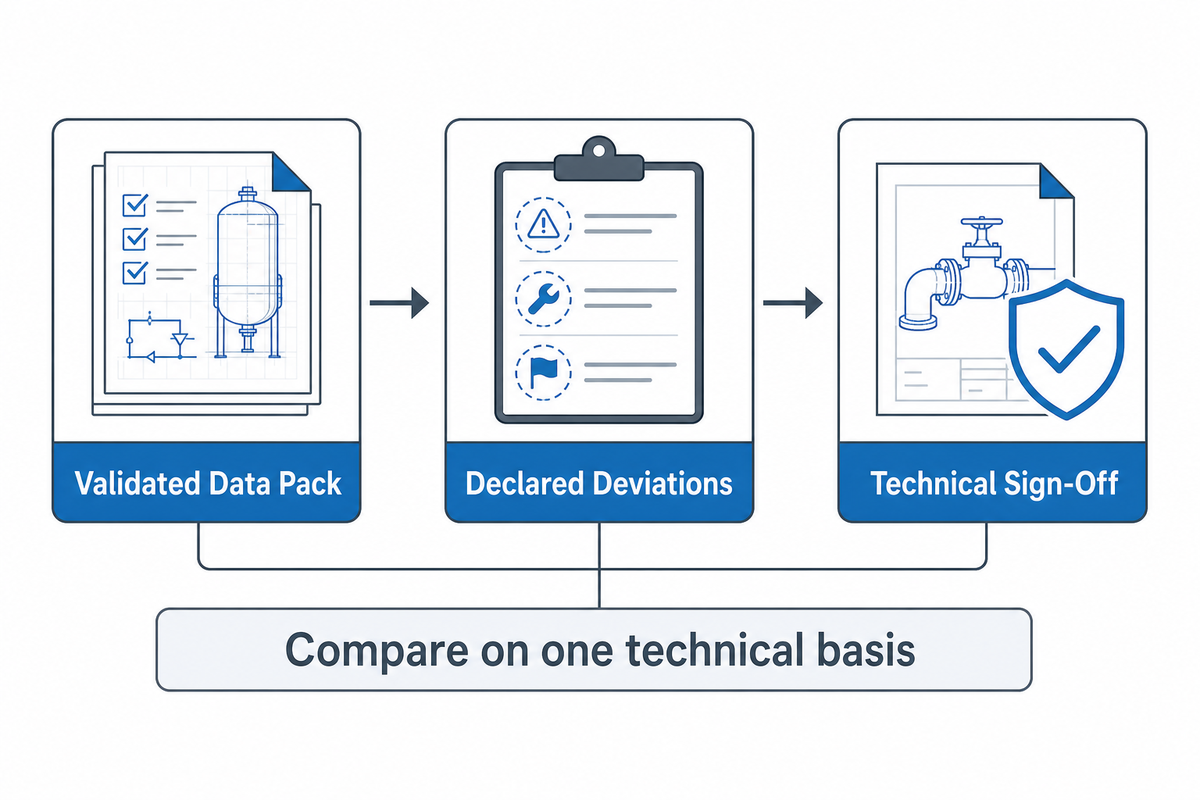 How to Turn This List into a Comparable RFQ — BBP