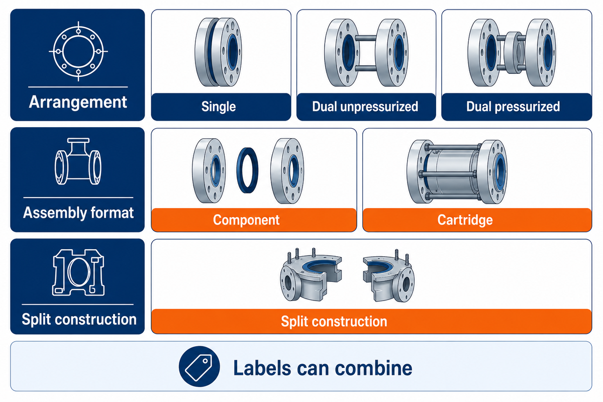 How Mechanical Seal Types Fit Together — BBP