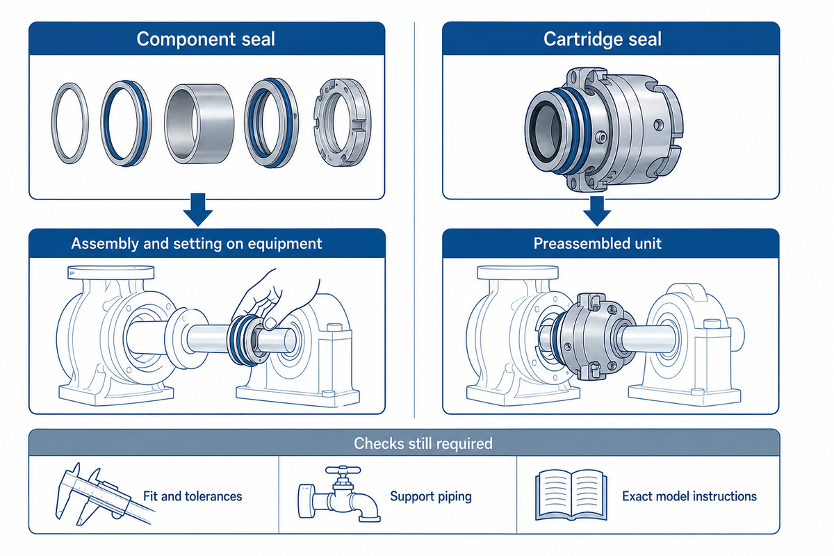 Cartridge vs. Component Seals: What Is Preset and What Is Not? — BBP