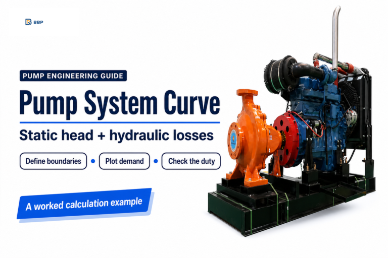 Pump System Curve: 5-Step Calculation Example | BBP