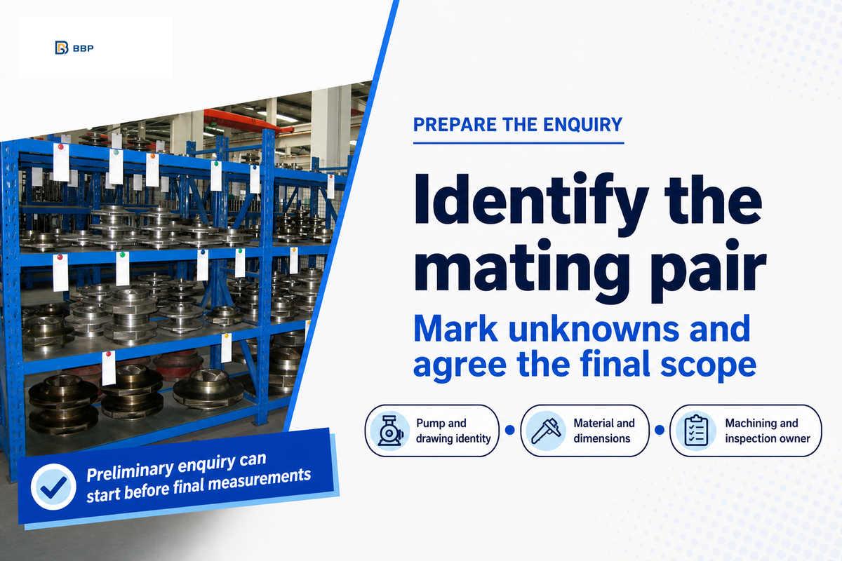 Prepare a Wear Ring Enquiry and Confirm the Repair Scope — BBP