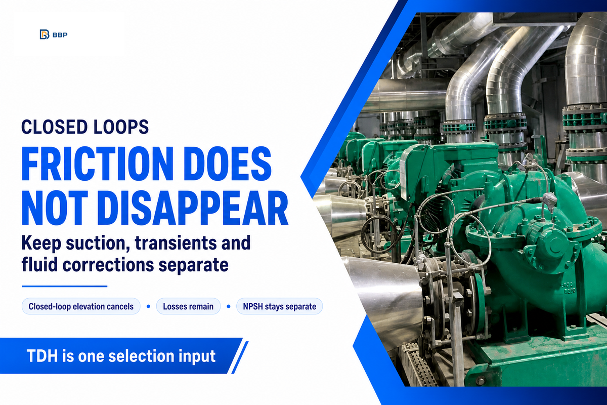 Closed Loops, High-Viscosity Fluids, Transients, and Checks TDH Does Not Replace
