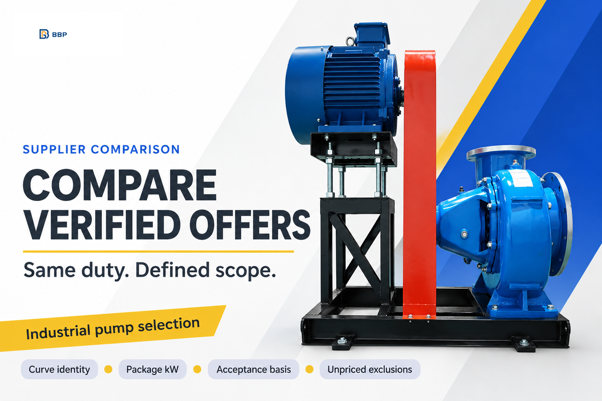 Certified curves identify the purchased pump and trim; selection charts only narrow a range (Hydraulic Institute).