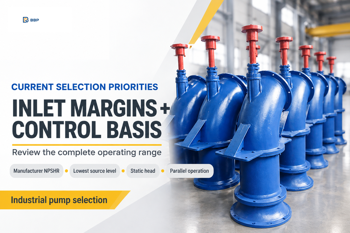 Use manufacturer NPSHR and application-specific margins; static head and parallel operation constrain control benefits (HI 2024).