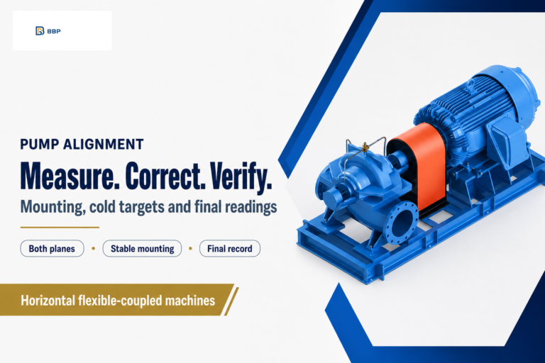 Pump Alignment: 6 Checks Before You Accept the Job