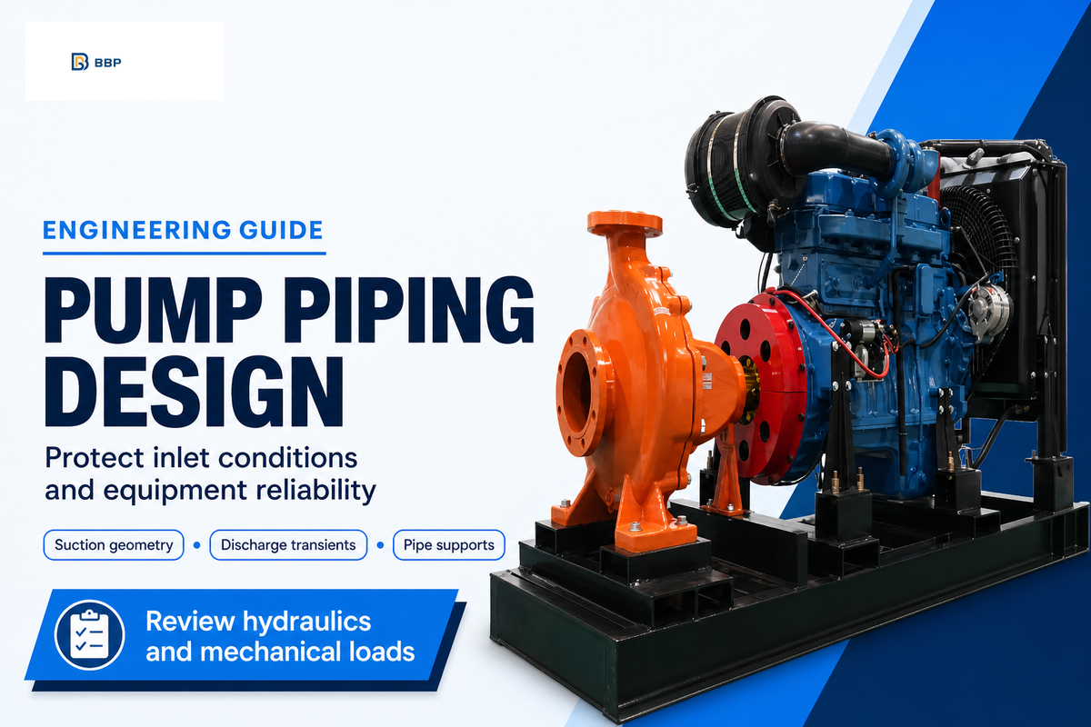 Pump Piping Design: 8 Suction & Discharge Checks