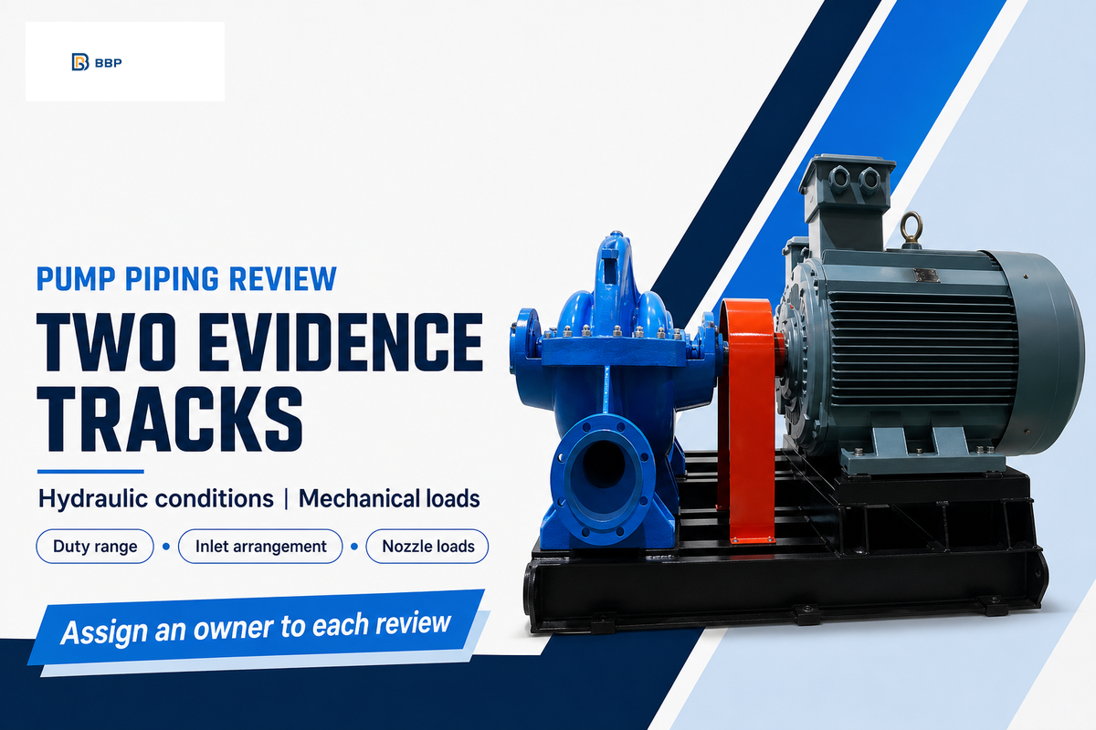 Hydraulic inlet evidence and mechanical load evidence need separate acceptance; HI 9.6.6 scope.
