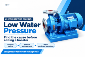 Water Pressure in House Is Low? 9 Checks Before a Pump